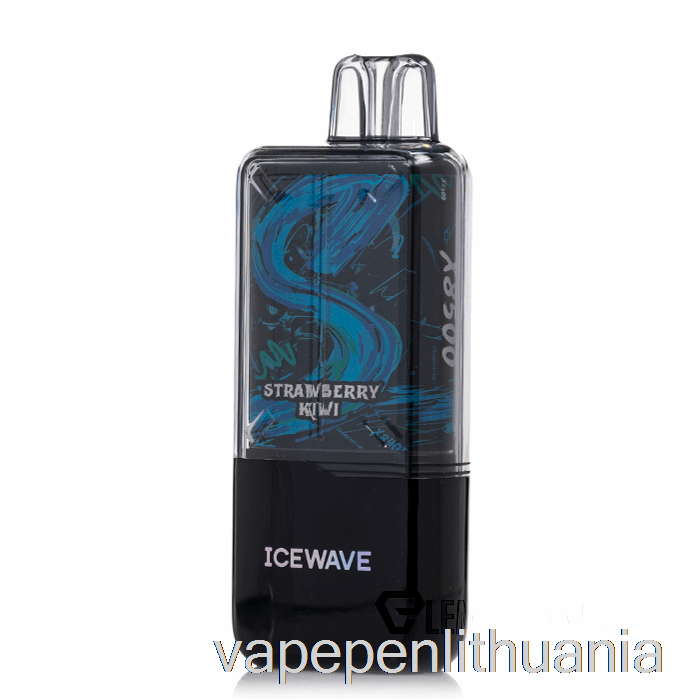 Icewave X8500 Vienkartinis Braškių Kivi Vape Skystis